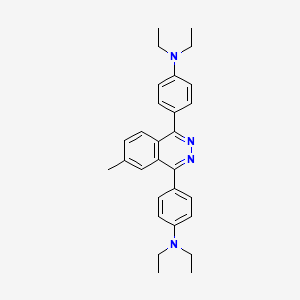 4,4'-(6-Methylphthalazine-1,4-diyl)bis(N,N-diethylaniline)