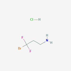 B1437187 3-Bromo-3,3-difluoropropylamine hydrochloride CAS No. 234096-29-8