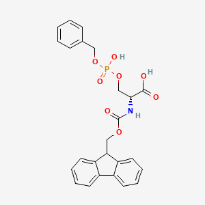 Fmoc-D-Ser(Po(Obzl)Oh)-OH