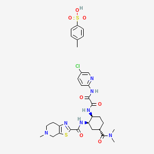 molecular formula C31H38ClN7O7S2 B1437204 Edoxaban tosylate CAS No. 480449-71-6
