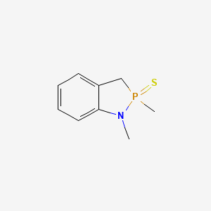 1,2-Dimethyl-2,3-dihydro-1H-1,2lambda~5~-benzazaphosphole-2-thione