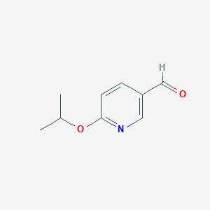 molecular formula C9H11NO2 B1437210 6-Isopropoxynicotinaldehyde CAS No. 884495-35-6
