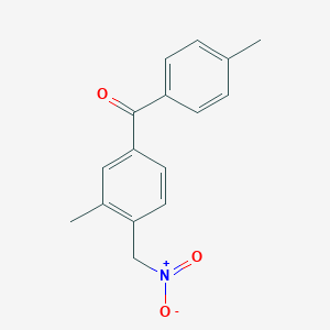 [3-Methyl-4-(nitromethyl)phenyl](4-methylphenyl)methanone