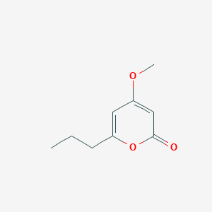 2H-Pyran-2-one, 4-methoxy-6-propyl-