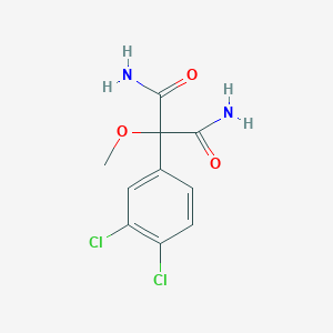 2-(3,4-Dichlorophenyl)-2-methoxypropanediamide