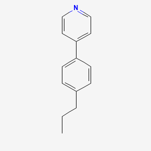 4-(4-Propylphenyl)pyridine