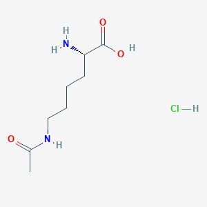 molecular formula C8H17ClN2O3 B1437215 Nepsilon-Acetyl-L-lysine Hydrochloride CAS No. 1820580-06-0