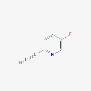 B1437238 2-Ethynyl-5-fluoropyridine CAS No. 884494-34-2