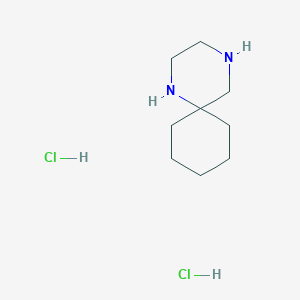 B1437270 1,4-Diazaspiro[5.5]undecane dihydrochloride CAS No. 1159822-91-9