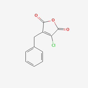 molecular formula C11H7ClO3 B1437272 3-苄基-4-氯-2,5-二氢呋喃-2,5-二酮 CAS No. 51627-58-8