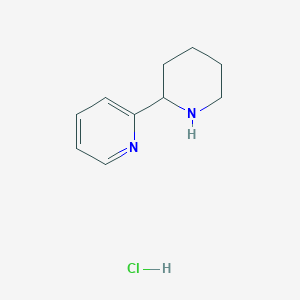 molecular formula C10H15ClN2 B1437286 2-(Piperidin-2-yl)pyridine hydrochloride CAS No. 1195901-60-0