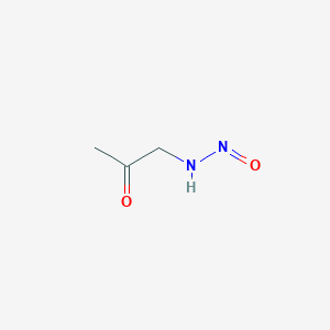 molecular formula C3H6N2O2 B14372888 N-(2-Oxopropyl)nitrous amide CAS No. 89871-83-0