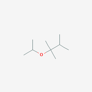 molecular formula C9H20O B14372965 2,3-Dimethyl-2-[(propan-2-yl)oxy]butane CAS No. 90367-81-0