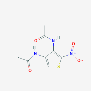 N,N'-(2-Nitrothiene-3,4-diyl)diacetamide