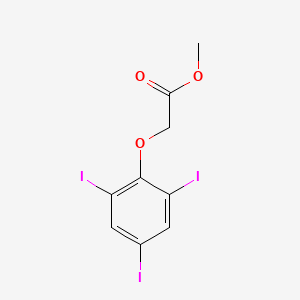 Acetic acid, (2,4,6-triiodophenoxy)-, methyl ester