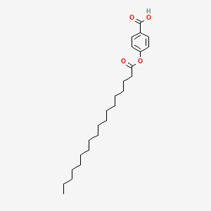 4-(Octadecanoyloxy)benzoic acid