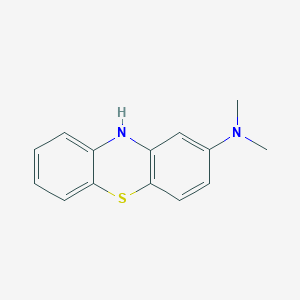 molecular formula C14H14N2S B14373083 N,N-Dimethyl-10H-phenothiazin-2-amine CAS No. 92192-93-3