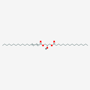 3-(Hexadecanoyloxy)-2-hydroxypropyl octadeca-2,4-dienoate