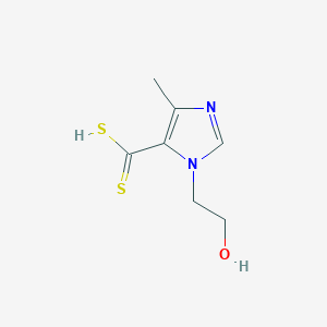 1-(2-Hydroxyethyl)-4-methyl-1H-imidazole-5-carbodithioic acid