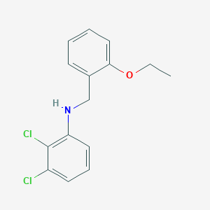 B1437316 2,3-Dichloro-N-(2-ethoxybenzyl)aniline CAS No. 1036584-97-0