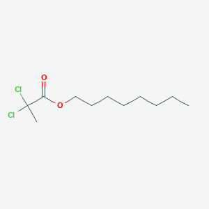 Propanoic acid, 2,2-dichloro-, octyl ester