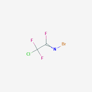 N-Bromo-2-chloro-2,2-difluoroethanimidoyl fluoride