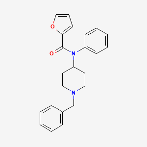 molecular formula C23H24N2O2 B1437378 Unii-57C1B6YU31 CAS No. 497240-21-8