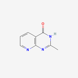 molecular formula C8H7N3O B1437419 2-Methylpyrido[2,3-d]pyrimidin-4(3H)-one CAS No. 28279-12-1