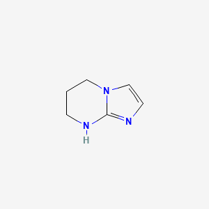 molecular formula C6H9N3 B1437431 5,6,7,8-Tetrahydroimidazo[1,2-a]pyrimidine CAS No. 67139-22-4