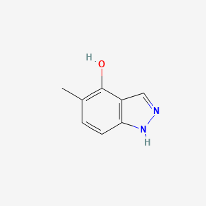 molecular formula C8H8N2O B1437451 5-甲基-1H-吲唑-4-醇 CAS No. 1360968-74-6