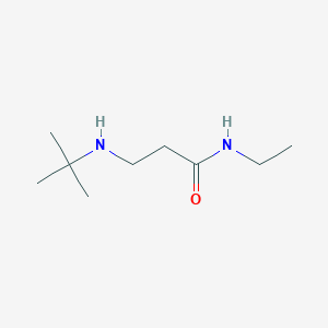 molecular formula C9H20N2O B1437468 3-(叔丁基氨基)-N-乙基丙酰胺 CAS No. 1040689-95-9