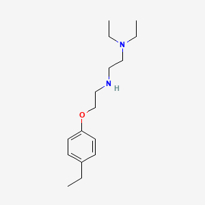 molecular formula C16H28N2O B1437492 N1,N1-二乙基-N2-[2-(4-乙基苯氧基)乙基]-1,2-乙二胺 CAS No. 1040686-01-8