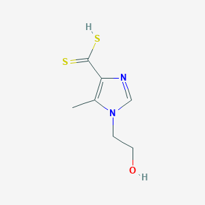 1-(2-Hydroxyethyl)-5-methyl-1H-imidazole-4-carbodithioic acid