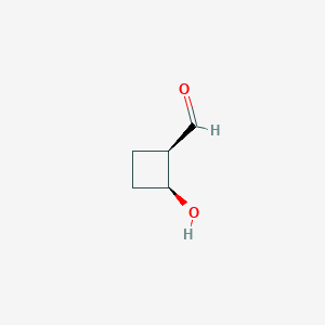 (1R,2S)-2-Hydroxycyclobutane-1-carbaldehyde