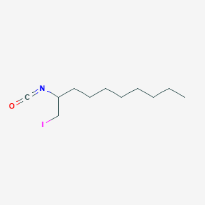 1-Iodo-2-isocyanatodecane