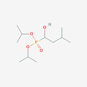 Dipropan-2-yl (1-hydroxy-3-methylbutyl)phosphonate