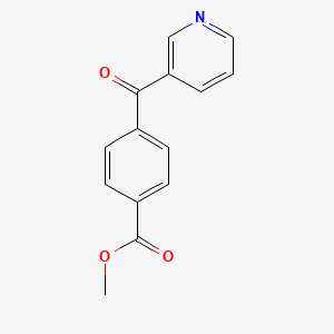 Benzoic acid, 4-(3-pyridinylcarbonyl)-, methyl ester