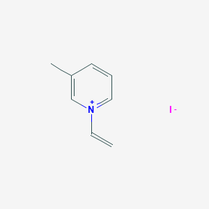 1-Ethenyl-3-methylpyridin-1-ium iodide