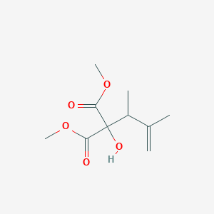 Dimethyl hydroxy(3-methylbut-3-en-2-yl)propanedioate