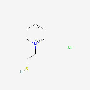 1-(2-Sulfanylethyl)pyridin-1-ium chloride