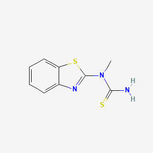 N-1,3-Benzothiazol-2-yl-N-methylthiourea