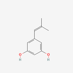 5-(2-Methylprop-1-en-1-yl)benzene-1,3-diol