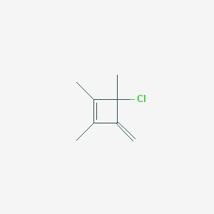 Cyclobutene, 3-chloro-1,2,3-trimethyl-4-methylene-