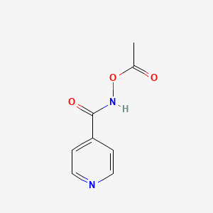 Hydroxylamine, O-acetyl-N-isonicotinoyl-