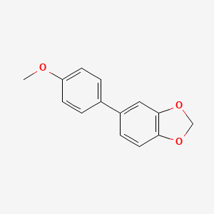 1,3-Benzodioxole, 5-(4-methoxyphenyl)-