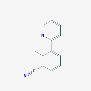 2-Methyl-3-(pyridin-2-yl)benzonitrile