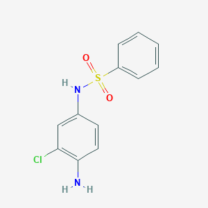 N-(4-Amino-3-chlorophenyl)benzenesulfonamide