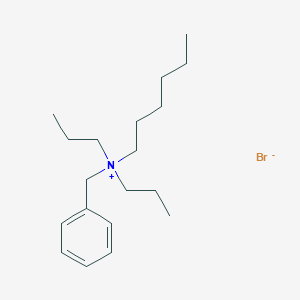 N-Benzyl-N,N-dipropylhexan-1-aminium bromide