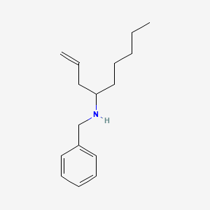 molecular formula C16H25N B14375823 N-Benzylnon-1-en-4-amine CAS No. 88381-97-9