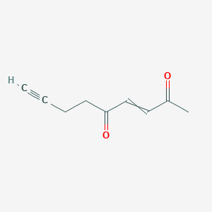 Non-3-en-8-yne-2,5-dione